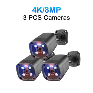 Camera Security with AI Human Detect 4K 8MP