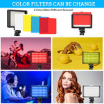 Load image into Gallery viewer, Tripod Stand LED Photography Video Light Panel
