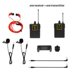 Load image into Gallery viewer, Wireless Lavalier Microphone - 30 Channels, 50m Range
