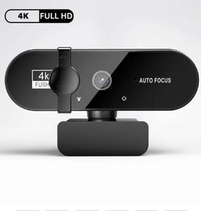 4K Webcam 1080P Mini Camera | Full HD USB Web Cam