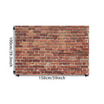 Load image into Gallery viewer, Red Brick Wall Photography Backdrop for Events
