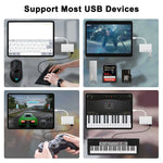 Load image into Gallery viewer, 4 in 1 USB Card Reader for iPhone | Rubyframe
