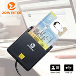 Load image into Gallery viewer, Zoweetek USB Smart Card Reader - ZW-12026-1
