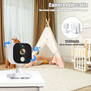 2.4GHz Wireless Smart Baby Monitor Camera - Nanny Cam