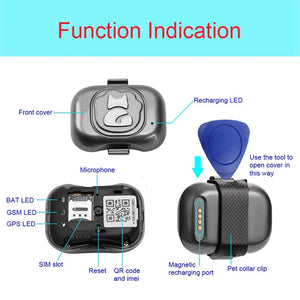 Waterproof 4G GPS Tracker for Dogs