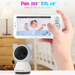 Load image into Gallery viewer, WiFi Baby Monitor with App, 4X Zoom &amp; Night Vision
