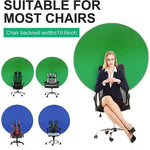 Load image into Gallery viewer, Game Live Chromakey Studio Chair Double Sided Backdrop Cloth
