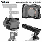 Load image into Gallery viewer, Selens Camera Top Handle Cold Shoe for Sony A7RIII/A7III
