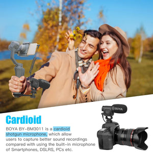 Shotgun Microphone PC Mobile DSLR