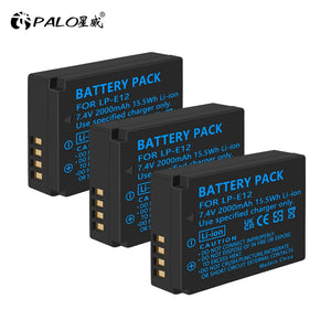 Rechargeable Camera Battery for Canon EOS M Series