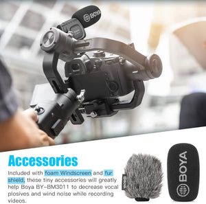 Shotgun Microphone PC Mobile DSLR