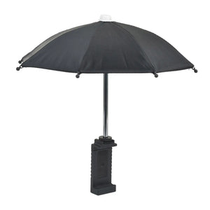 Umbrella Hot Shoe Mount Sunshade Rain Holder - DSLR Camera