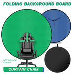 Load image into Gallery viewer, Game Live Chromakey Studio Chair Double Sided Backdrop Cloth
