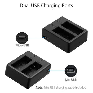 Rechargeable Li-ion Camera Battery for Action Cameras 900mAh