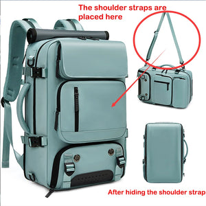 Waterproof Business Laptop Backpack - USB Port