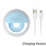 Load image into Gallery viewer, USB Charge LED Selfie Ring Light for Phones
