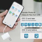 Load image into Gallery viewer, 4 in 1 USB Card Reader for iPhone | Rubyframe
