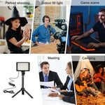 Load image into Gallery viewer, Tripod Stand LED Photography Video Light Panel
