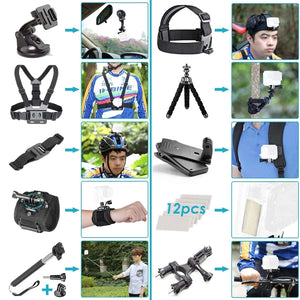 50-in-1 Action Camera Accessory Kit