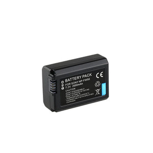 Camera Battery Sony NP-FW50 Alpha a6500 a6300 a6000 NEX-7