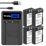 Load image into Gallery viewer, 2400mAh EN-EL9 Batteries + LED Charger for Nikon Cameras
