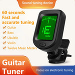 Load image into Gallery viewer, LCD Guitar Tuner Fast Tuning Digital Metronome USB Bass Rhythms
