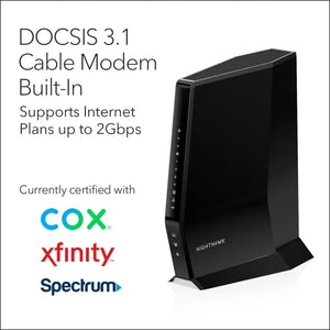 Modem Router WiFi 6 Cable AX2700 Nighthawk