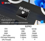 Load image into Gallery viewer, BMAX B2 Pro Mini PC Windows 11 PRO 8GB 256GB SSD
