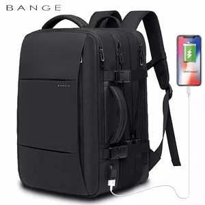 Travel Backpack Men - Large Capacity USB Business Bag