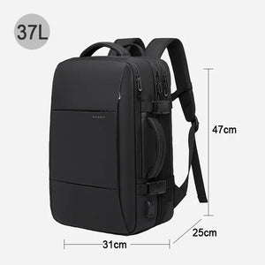 Travel Backpack Men - Large Capacity USB Business Bag