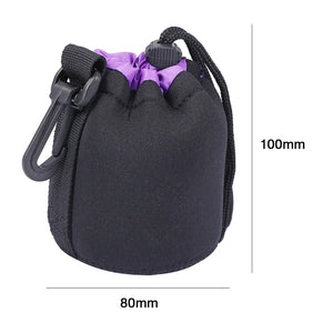 Waterproof Bag Drawstring Case Camera Lens Pouch Neoprene