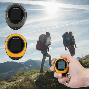 Handheld GPS Tracker Navigation Receiver Logger Location Finder Compass Traveler