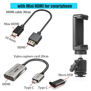 BFOLLOW HDMI Adapter for Android Phone Tablet Camera Monitor