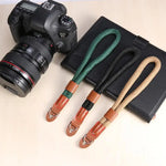 Load image into Gallery viewer, Handmade Nylon Camera Wrist Strap - DSLR Wristband Lanyard
