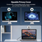 Load image into Gallery viewer, USB Webcam Ring Light and Privacy Cover
