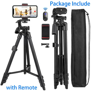 Phone Tripod Professional Stand with Remote