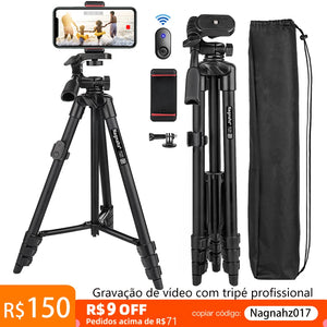 Phone Tripod Professional Stand with Remote