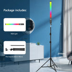 Load image into Gallery viewer, Tripod Stand RGB Light Stick Wand
