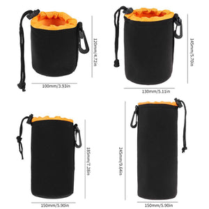 Waterproof Bag Drawstring Case Camera Lens Pouch Neoprene