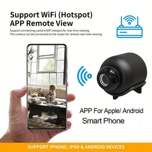 Mini Camera 1080P WiFi Baby Monitor Night Vision