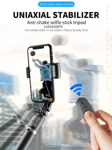 Phone Gimbal Stabilizer Tripod Holder