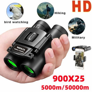 Powerful Long Range Binoculars - 900x25 HD