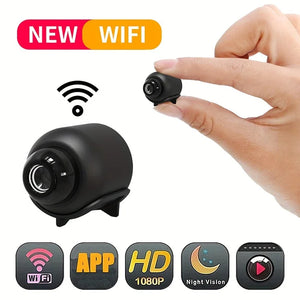 Mini Camera 1080P WiFi Baby Monitor Night Vision