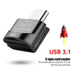 Load image into Gallery viewer, Type C to Micro-SD TF Adapter OTG USB Smart Reader
