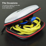 Load image into Gallery viewer, Case Earphone Box Bluetooth Headset Storage EVA Zipper Bag
