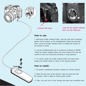 Timer Remote Control Shutter Release - DSLR Camera