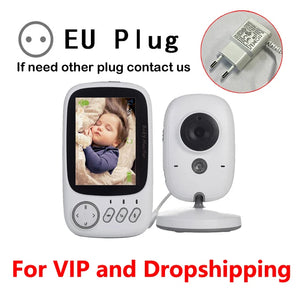 Baby Monitor 3.2 inch LCD Night Vision Camera