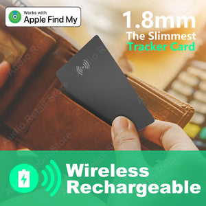 Smart Wallet Tracker with Wireless Charging