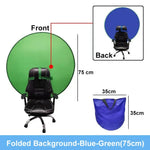 Load image into Gallery viewer, Game Live Chromakey Studio Chair Double Sided Backdrop Cloth
