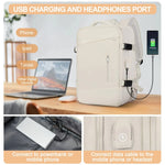 Load image into Gallery viewer, Travel Backpack for Women 40L Waterproof USB Port
